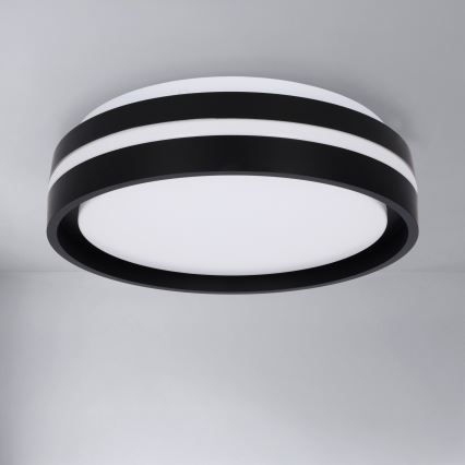 Brilagi - Plafondlamp NAOMI LED/24W/230V Ø 28,5 cm zwart