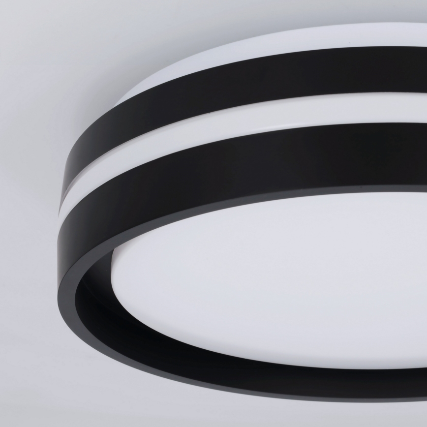 Brilagi - Plafondlamp NAOMI LED/24W/230V Ø 28,5 cm zwart