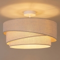Brilagi - Plafondlamp (opbouw) ARROW 1xE27/60W/230V Ø 45 cm beige
