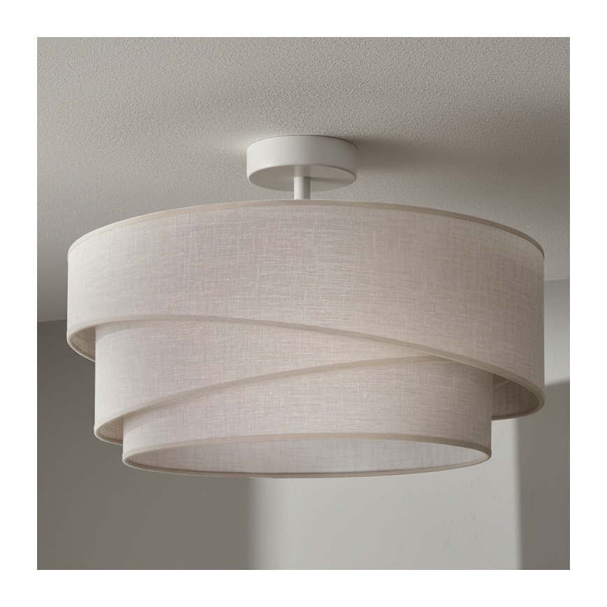 Brilagi - Plafondlamp (opbouw) ARROW 1xE27/60W/230V Ø 45 cm beige