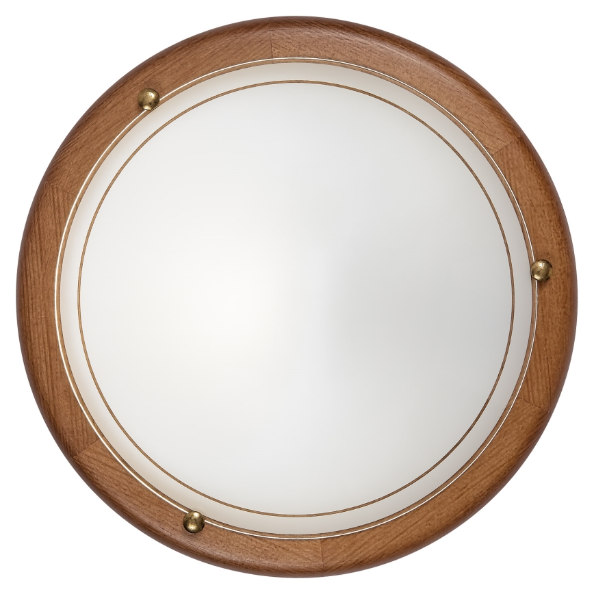 Brilagi - Plafondlamp ORBIS 1x E27/60W/230V Ø 30 cm grenen