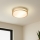 Brilagi - Plafondlamp ORINO 2xE27/40W/230V Ø 27 cm goud/eiken