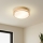 Brilagi - Plafondlamp ORINO 2xE27/40W/230V Ø 27 cm houtdecor/eiken