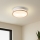 Brilagi - Plafondlamp ORINO 2xE27/40W/230V Ø 27 cm wit/eiken