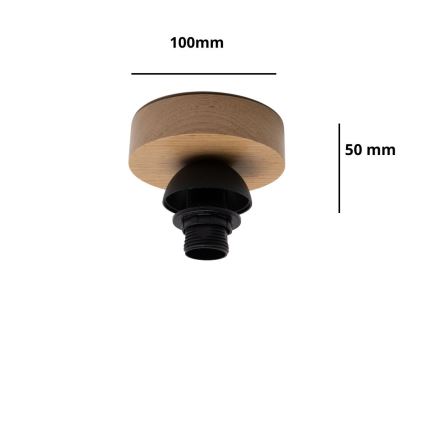 BRILAGI - Plafondlamp PARTY 1xE14/60W/230V eiken