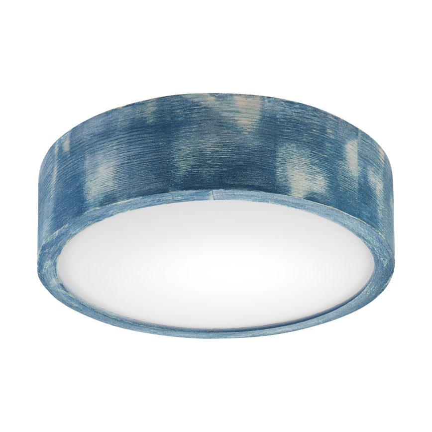 Brilagi - Plafondlamp PINO 1xE27/15W/230V grenen/blauw Ø 27,5 cm