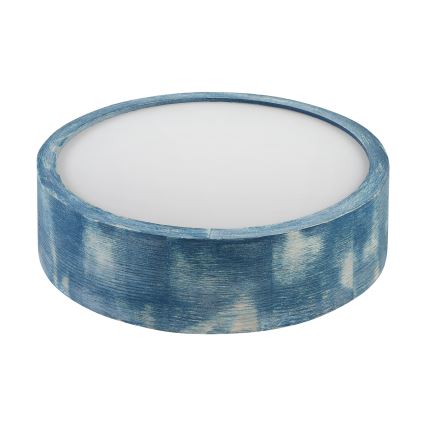 Brilagi - Plafondlamp PINO 1xE27/15W/230V grenen/blauw Ø 27,5 cm