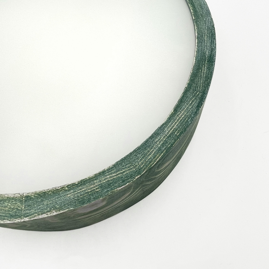 Brilagi - Plafondlamp PINO 1xE27/15W/230V grenen/groen Ø 27,5 cm