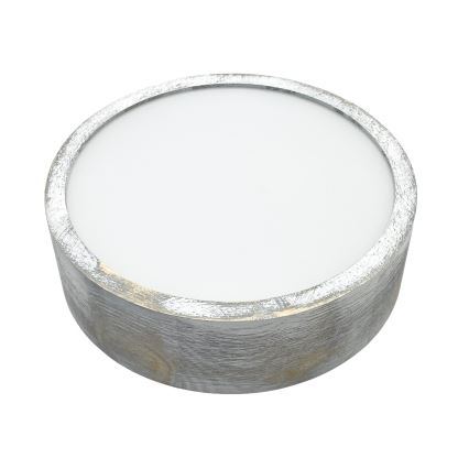 Brilagi - Plafondlamp PINO 1xE27/15W/230V grenen/zilver Ø 27,5 cm