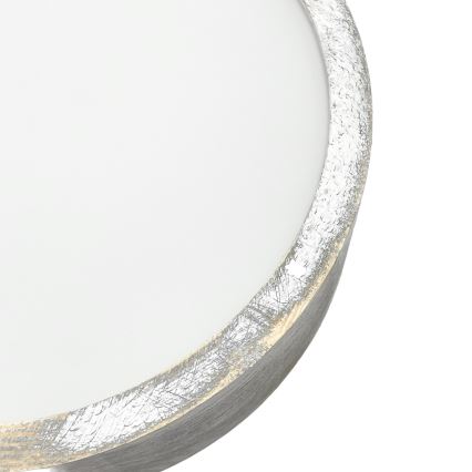 Brilagi - Plafondlamp PINO 1xE27/15W/230V grenen/zilver Ø 27,5 cm