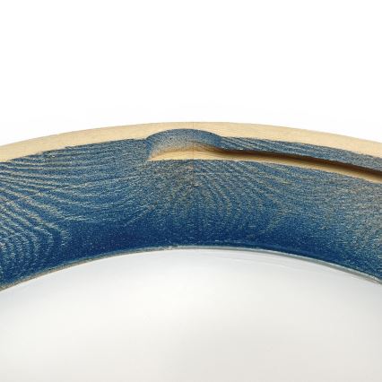 Brilagi - Plafondlamp PINO 2xE27/15W/230V grenen/blauw Ø 37,5 cm