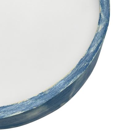 Brilagi - Plafondlamp PINO 3xE27/15W/230V dennen/blauw Ø 47,5 cm