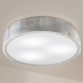 Brilagi - Plafondlamp PINO 3xE27/15W/230V dennenhout/zilver Ø 47,5 cm