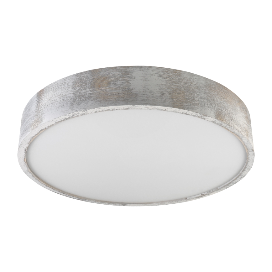 Brilagi - Plafondlamp PINO 3xE27/15W/230V dennenhout/zilver Ø 47,5 cm