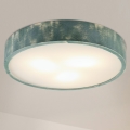 Brilagi - Plafondlamp PINO 3xE27/15W/230V grenen/groen Ø 47,5 cm