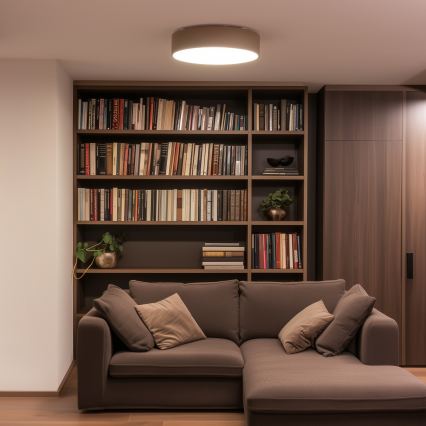BRILAGI - Plafondlamp POOL 4xE27/15W/230V Ø 50 cm IP54 beige