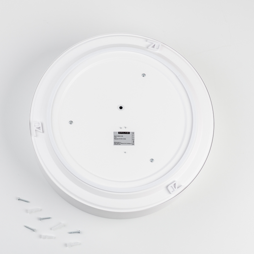 BRILAGI - Plafondlamp POOL voor badkamer 3x E27/15W/230V Ø 40 cm IP54 wit