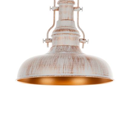 Brilagi - Plafondlamp PYRONIC 1xE27/40W/230V Ø 32 cm crème/patina