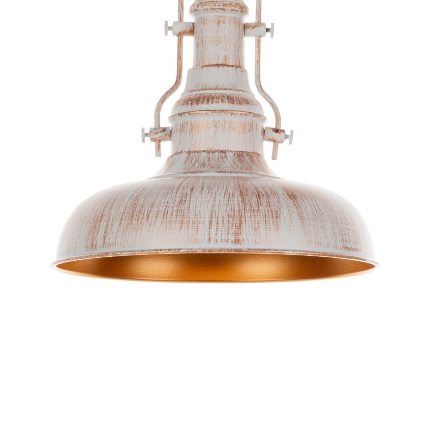 Brilagi - Plafondlamp PYRONIC 1xE27/40W/230V Ø 32 cm crème/patina