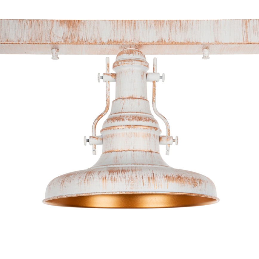 Brilagi - Plafondlamp PYRONIC 3xE27/40W/230V crème/patina