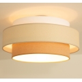Brilagi - Plafondlamp RESNA, 1x E27, 60W, 230V, Ø 40 cm, crème/beige