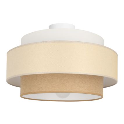 Brilagi - Plafondlamp RESNA, 1x E27, 60W, 230V, Ø 40 cm, crème/beige
