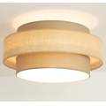 Brilagi - Plafondlamp RESNA 1xE27/60W/230V Ø 40 cm bruin/beige