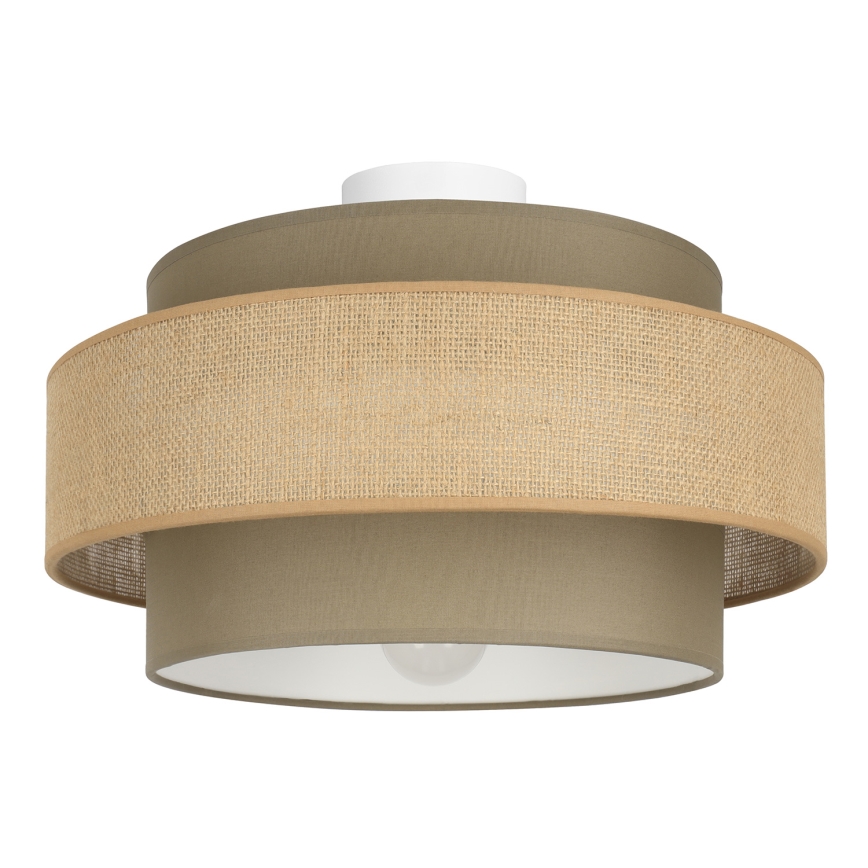Brilagi - Plafondlamp RESNA 1xE27/60W/230V Ø 40 cm bruin/beige