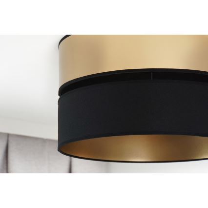 Brilagi - Plafondlamp ROYAL 1xE27/15W/230V diameter 40 cm zwart/goud
