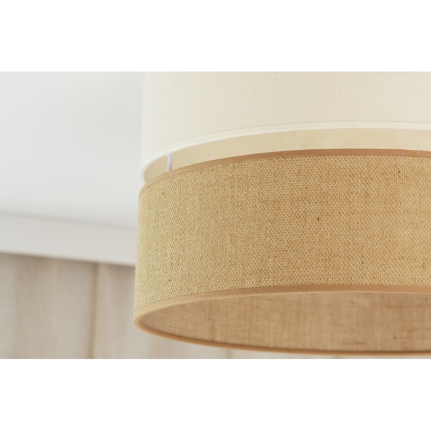 Brilagi - Plafondlamp ROYAL YUTE 1xE27/15W/230V diameter 40 cm beige/crème