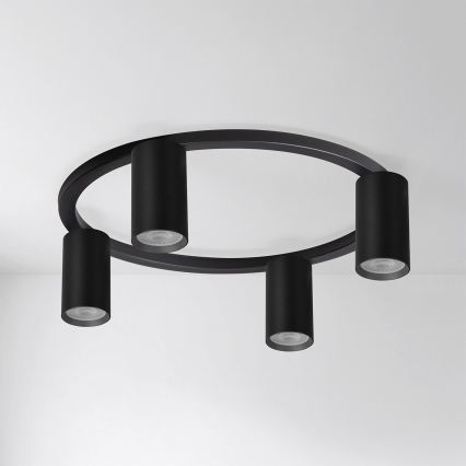 Brilagi - Plafondlamp SELE 4xGU10/30W/230V zwart