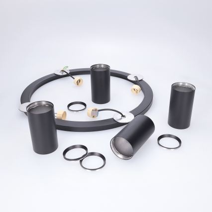 BRILAGI - Plafondlamp SELE 4xGU10/30W/230V zwart
