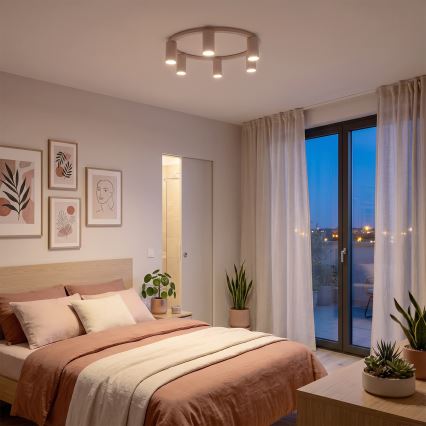 BRILAGI - Plafondlamp SELE 6xGU10/30W/230V beige