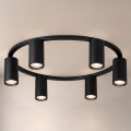 Brilagi - Plafondlamp SELE 6xGU10/30W/230V zwart