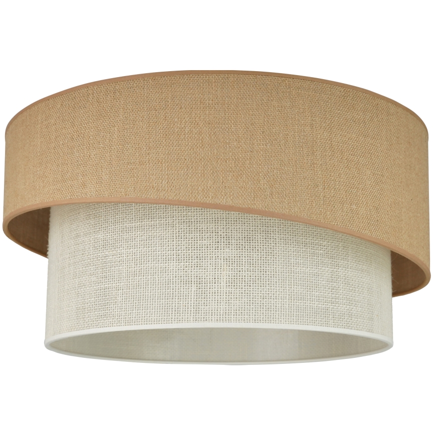Brilagi - Plafondlamp SHINE 1xE27/15W/230V diameter 50 cm beige/crème