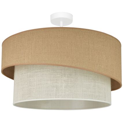 Brilagi - Opbouwlamp SHINE 1xE27/15W/230V Ø 50 cm beige/crème