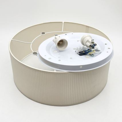 Brilagi - Plafondlamp SIRIJA MODERN 2xE27/60W/230V Ø 35 cm crèmekleurig