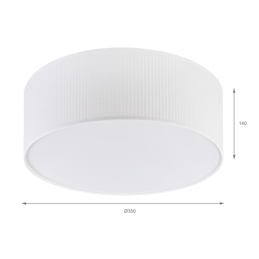 Brilagi - Plafondlamp SIRIJA MODERN 2xE27/60W/230V Ø 35 cm wit