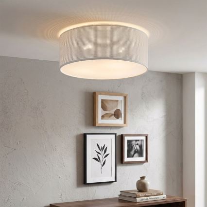 Brilagi - Plafondlamp SIRIJA MODERN 2xE27/60W/230V Ø 35 cm wit