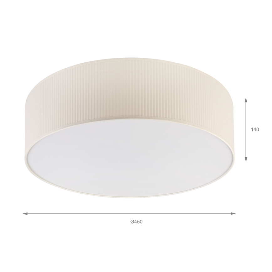 Brilagi - Plafondlamp SIRIJA MODERN 4xE27/60W/230V Ø 45 cm crème