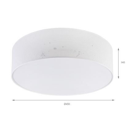 Brilagi - Plafondlamp SIRIJA MODERN 4xE27/60W/230V Ø 45 cm wit