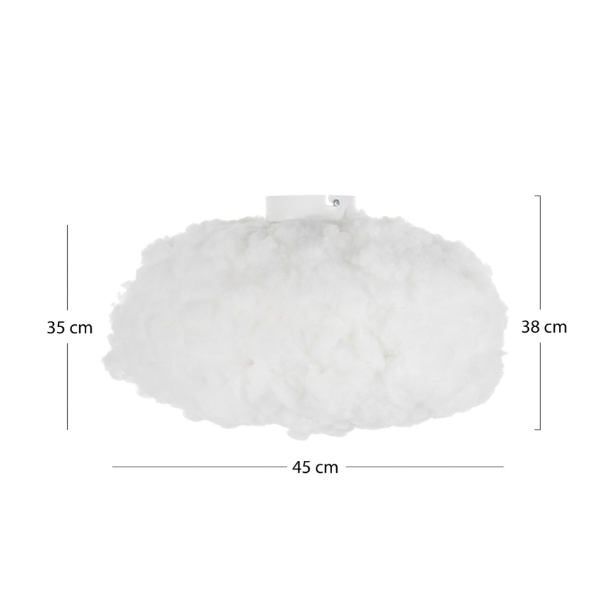 Brilagi - Plafondlamp SOLEAIR 1xE27/40W/230V Ø 45 cm wit