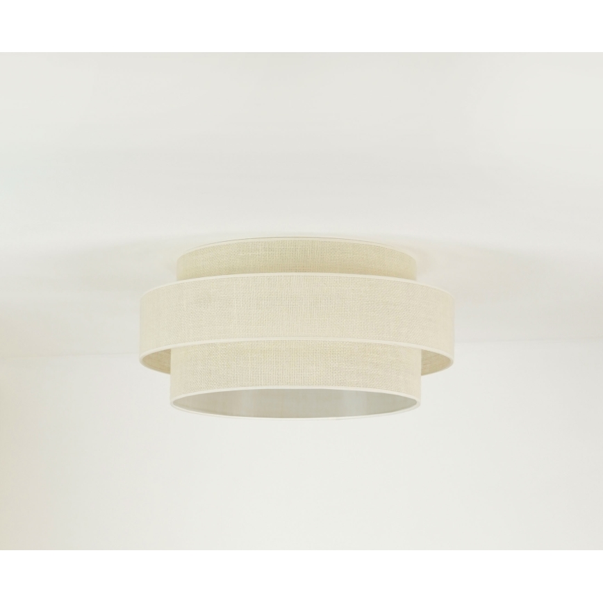 Brilagi - Plafondlamp SPACE YUTE LED/12W/230V diameter 50 cm 3000K/4000K/6400K crème