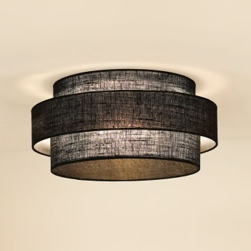 Brilagi - Plafondlamp SPACE YUTE LED/12W/230V Ø 50 cm 3000K/4000K/6400K zwart