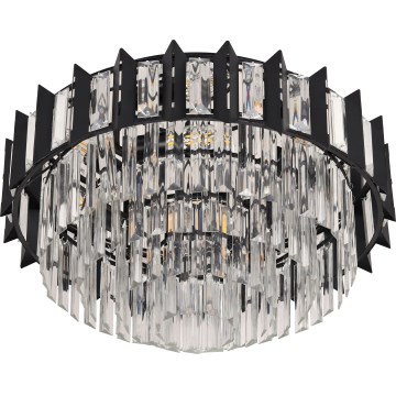 Brilagi - Plafondlamp SPECTRA 5xE14/40W/230V Ø 48 cm zwart