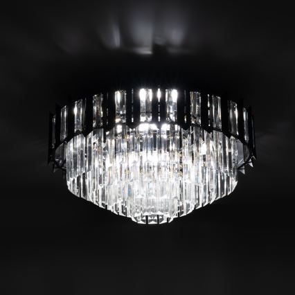 BRILAGI - Plafondlamp SPECTRA 5xE14/40W/230V Ø 48 cm zwart