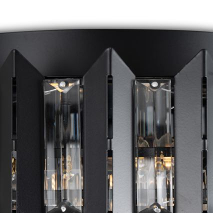 BRILAGI - Plafondlamp SPECTRA 5xE14/40W/230V Ø 48 cm zwart