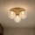 Brilagi - Plafondlamp STELLA 3xE27/60W/230V Ø 35 cm beige/goud