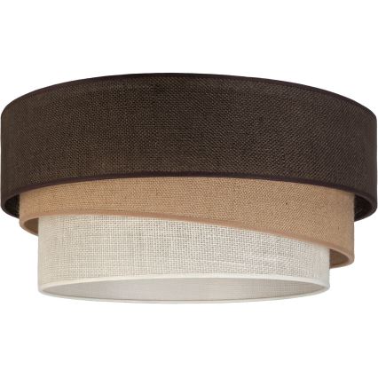 Brilagi - Plafondlamp TRIO 1xE27/60W/230V Ø 40 cm bruin/beige/wit