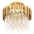 Brilagi - Plafondlamp VERVE 4xE14/40W/230V Ø 40 cm goudkleurig